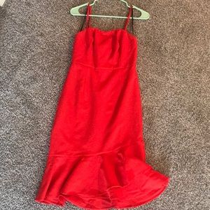 Size small red dress